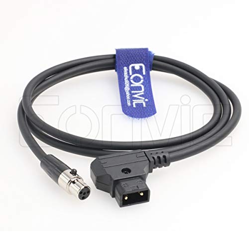 Eonvic D-Tap-Stecker auf Mini-XLR-Kabel, 4-polig, für VFM 5,6 Zoll Monitor von EONVIC