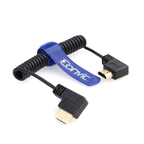 Eonvic HDMI auf HDMI Kabel 8K 3D 1080P HD HDMI 2.1 Kabel mit Ethernet High Speed HDMI Stecker auf Stecker Kabel für Sony a7siii, Atomos ninja, Shinobi Monitor, BMPCC4k von EONVIC