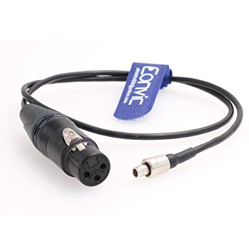 Eonvic Microphone Adapter Cable, Mini 3 Pin XLR Female to FVB 00B 3 Pin Cable for Sennheiser SK2000 Eonvic Microphone Adapter Cable, Mini 3 Pin XLR Female to FVB 00B 3 Pin Cable for Sennheiser SK2000 von EONVIC