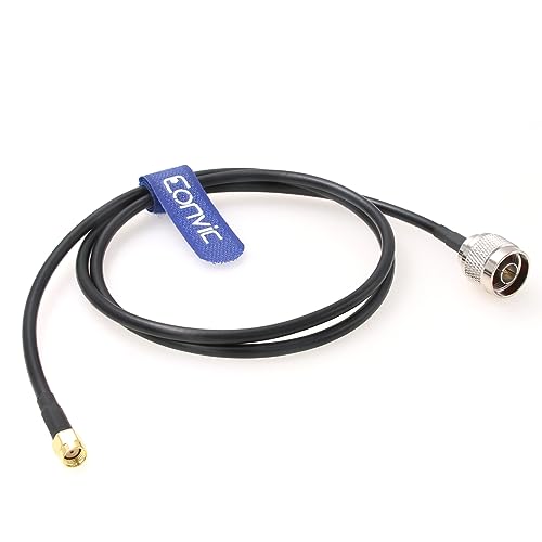 Eonvic RF Pigtail Kabel RP-SMA Stecker mit Buchse Pin auf N Stecker RG58 Low Loss Koaxialkabel für WiFi-Antenne (1 m) von EONVIC