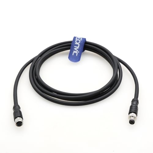 M8 8-poliger A-Code-Stecker auf Buchse, Luftfahrt-Sensorkabel, wasserdicht, geschirmt, elektrisches Kabel für industrielle Automatisierungssteuerung, Feldbusnetzwerk M8 8-poliger A-Code-Stecker auf Buchse, Luftfahrt-Sensorkabel, wasserdicht, geschirmt, elektrisches Kabel für industrielle Automatisierungssteuerung, Feldbusnetzwerk von EONVIC