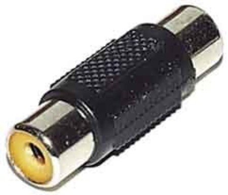 E + P GS 19 L RCA RCA Black Cable Interface/Gender Adapter – Cable Interface/Gender Adapter (RCA, RCA, Female/Female, RCA, Black, 1 PC (S)) von EP