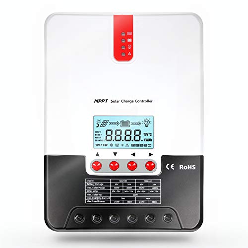 EPEVER 30 A MPPT Solarladeregler ML2430 12 V/24 V Auto mit LCD-Display für Solar-Batterie/Lithium-Batterieladung EPEVER 30 A MPPT Solarladeregler ML2430 12 V/24 V Auto mit LCD-Display für Solar-Batterie/Lithium-Batterieladung von EPEVER