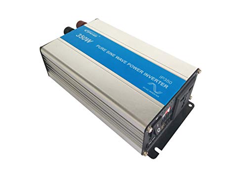 EPEVER Reiner Sinus Spannungswandler IP Serie Inverter Wechselrichter 12V DC auf 230V AC Stromwandler (IP350-12, 350W 12V/230V) von EPEVER