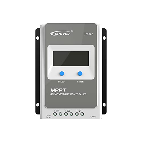 EPEVER Tracer 4210AN MPPT Laderegler charge controller 40A auto work 12V/24V LCD Display commen negative Erdung von EPEVER