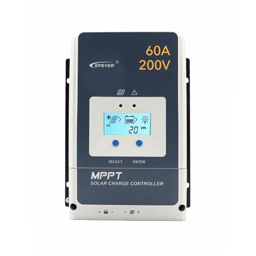 EPEVER MPPT Laderregler 60A 200V solar charge controller 12V/24/36/48V auto work (Tracer6420AN, 60A) von EPEVER