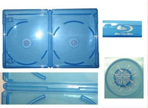 EPHIIONIY 12,5 mm Viva Elite Blu-ray doppelte Fall Box Standard Größe halten 2 Discs (Pack von 6) von EPHIIONIY