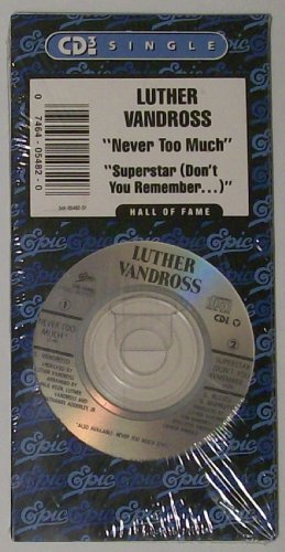 NEVER TOO MUCH ( RARE 3" CD ) von EPIC