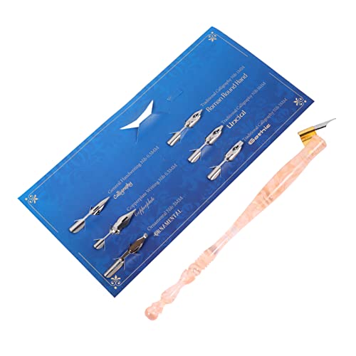EPIGEIST 1 Satz Dip-Stift Antiquität Kalligraphie Schreibwaren Schreiben Kunstbedarf Dip-Pen-Zubehör hölzern Rosa EPIGEIST 1 Satz Dip-Stift Antiquität Kalligraphie Schreibwaren Schreiben Kunstbedarf Dip-Pen-Zubehör hölzern Rosa von EPIGEIST
