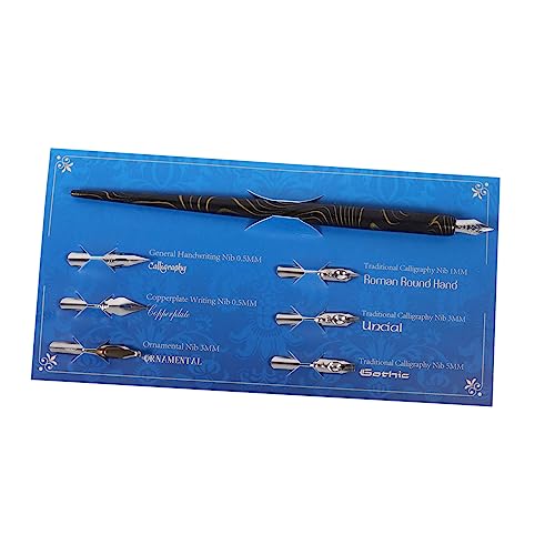 EPIGEIST 1 Satz Dip-Stift für Dip Stift Kalligraphie-Füllfederhalter Tintentauchstift Tauchstifte zum Schreiben Kalligrafiestifte zum Schreiben Vintage Kalligrafiestift hölzern Schwarz EPIGEIST 1 Satz Dip-Stift für Dip Stift Kalligraphie-Füllfederhalter Tintentauchstift Tauchstifte zum Schreiben Kalligrafiestifte zum Schreiben Vintage Kalligrafiestift hölzern Schwarz von EPIGEIST