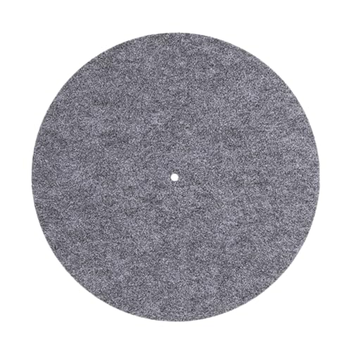 EPIGEIST Plattenspielermatte aus Filz Antistatische Slipmat für Vinyl Schallplatten Schutzmatte Verbesserung der Audioqualität und Klangklarheit Elegantes Design von EPIGEIST
