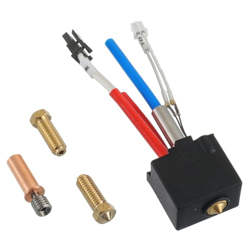 EPLZON Kobra 2 hotend 3D-Extruder-Druckset, mit 1 Metallrohr und 2 0,4-mm-Messingdüsen, für Kobra 2, Kobra 2 Neo, Kobra 2 Pro, Kobra 2 Plus 3D von EPLZON