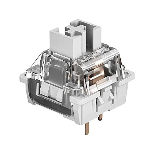 EPOMAKER LEOBOG Graywood V3 Mechanischer Schaltersatz, Linearer Schalter, 40g, 3 Pins, 100 Stück für individuelle Tastaturen von EPOMAKER
