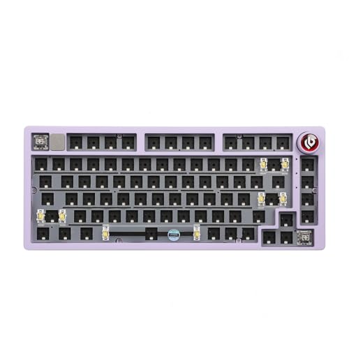EPOMAKER x LEOBOG Hi75 Mechanische Tastaturen-Kit aus Aluminiumlegierung, Gasket Gaming-Tastatur mit Kabel, programmierbare, Hot-Swap, NKRO für Win/Mac von EPOMAKER