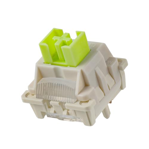 EPOMAKER x LEOBOG werkseitig geschmierter Schalter mit POM-Stiel, LED-Steckplatz für mechanische Gaming-Tastatur (Green, LEOBOG Reaper Switch) von EPOMAKER