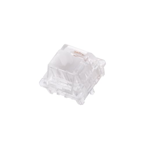 EPOMAKER x LEOBOG werkseitig geschmierter Schalter mit POM-Stiel, LED-Steckplatz für mechanische Gaming-Tastatur (LEOBOG Icesoul Switch, White) von EPOMAKER
