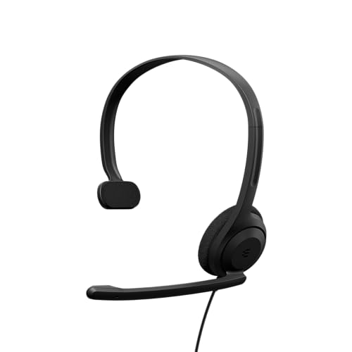 EPOS C1 Business USB C Mono - Headset mit Mikrofon, Chrome Zertifiziert, Kopfhörer mit Kabel, Mikrofon PC, rauschunterdrückendes Mikrofon, verbesserte Audioqualität, Konnektivität Geräte, on Ear EPOS C1 Business USB C Mono - Headset mit Mikrofon, Chrome Zertifiziert, Kopfhörer mit Kabel, Mikrofon PC, rauschunterdrückendes Mikrofon, verbesserte Audioqualität, Konnektivität Geräte, on Ear von EPOS