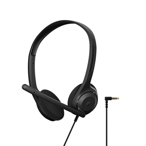 EPOS C1 Vielseitiges Business-Headset mit Universellem 3,5-mm-Klinkenstecker, Premium-Klangqualität, Breite Gerätekompatibilität - Ergonomisches Design, Ideal für Professionellen und Privaten Gebrauch von EPOS