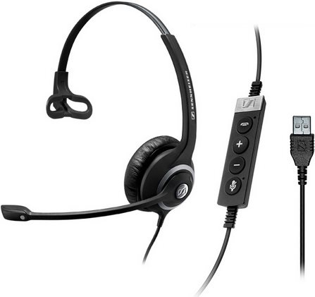 EPOS I SENNHEISER IMPACT SC 230 USB MS II - Headset - On-Ear - kabelgebunden - USB - Schwarz - Zertifiziert f�r Skype f�r Unternehmen, Zertifiziert f�r Microsoft Teams von EPOS