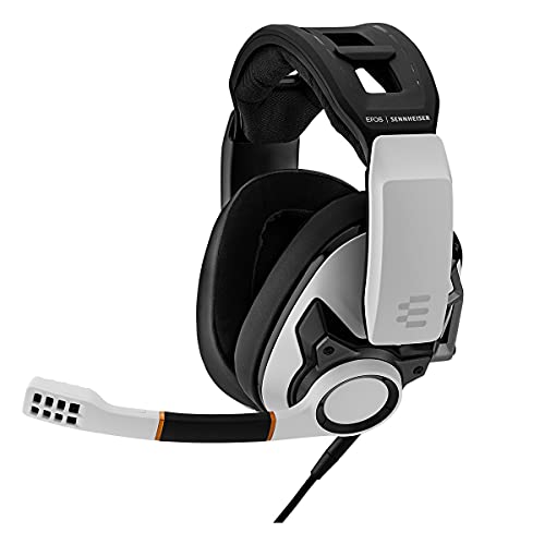 EPOS I Sennheiser GSP 601 Gaming Headset, Noise-Cancelling Mic, Flip-to-Mute, Ergonomisches Kopfband, Schaumstoff-Ohrpolster, kompatibel mit PC, Xbox Series X, Xbox One & Nintendo Switch (Weiß) ) von EPOS