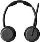 EPOS IMPACT 1061 ANC Stereo Bluetooth Headset mit Active Noice Cancelling (ANC) inkl. kontaktlose Ladestation (Charging Stand) (1001131) von EPOS
