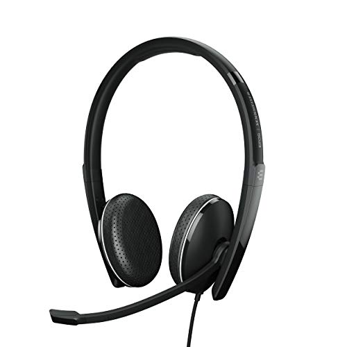 EPOS | SENNHEISER ADAPT 165 II Kopfhörer Kabelgebunden Kopfband Büro/Callcenter Schwarz von EPOS