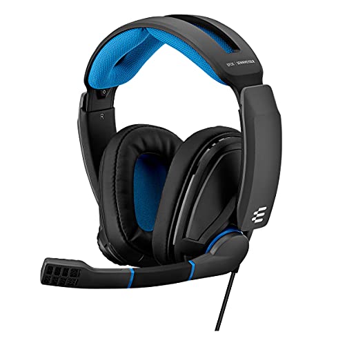 Sennheiser Over-Ear Gaming Headset GSP 300, Schwarz Blau von EPOS