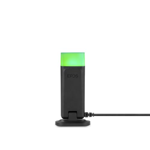 EPOS UI 10 BL Busylight für SDW 5000-Serie - Visueller Anrufindikator, Büro-Benachrichtigungssystem, Einfache Installation, Steigert Arbeitsproduktivität, DECT-Funktechnologie von EPOS