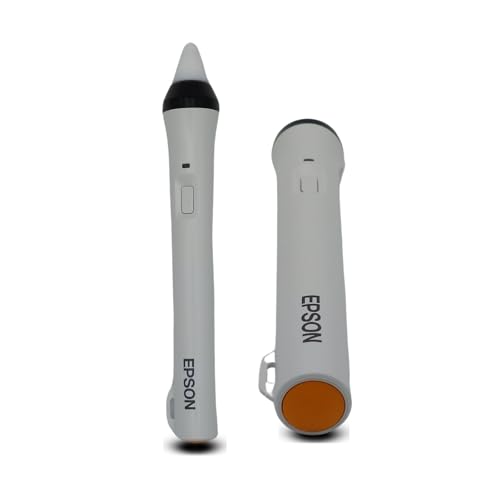 EPSON ELPPN04 – 1665141 Original Interactive Pen (Orange) für Epson Projektoren – Ersatzmodell, sofort einsatzbereit, kein Setup nötig von EPSON
