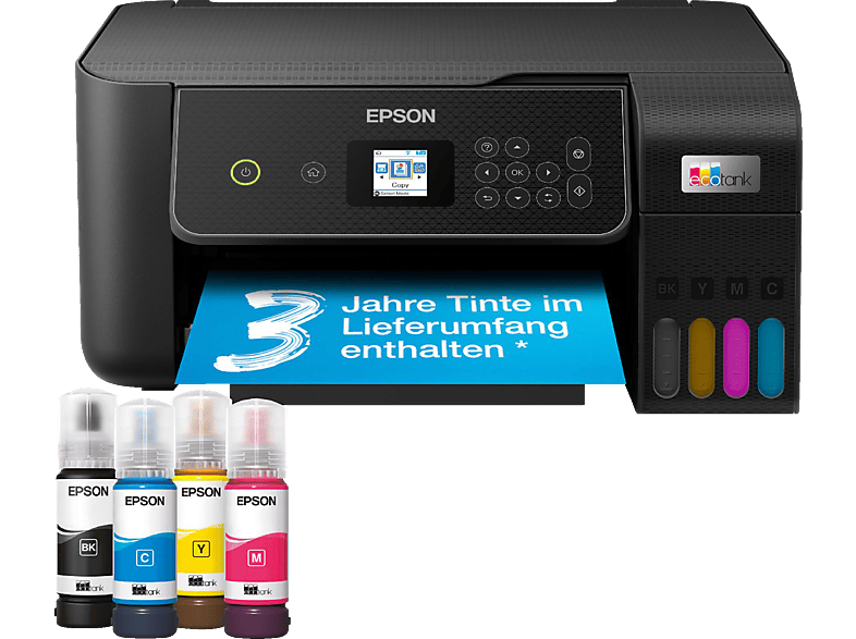 EPSON EcoTank ET-2875 Tintenstrahl Multifunktionsdrucker WLAN von EPSON