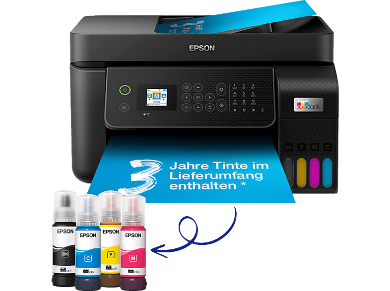 EPSON EcoTank ET-4800 Tintenstrahl Multifunktionsdrucker WLAN von EPSON