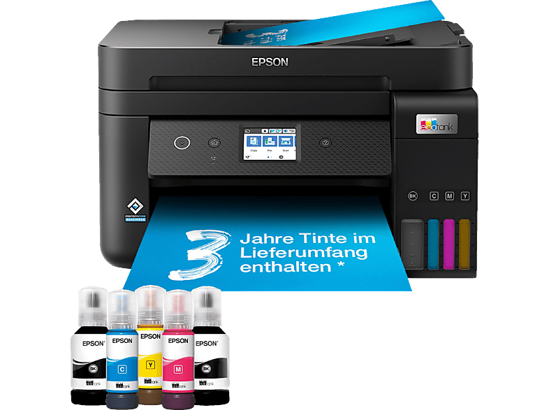 EPSON EcoTank ET-4850 Tintenstrahl Multifunktionsdrucker WLAN von EPSON