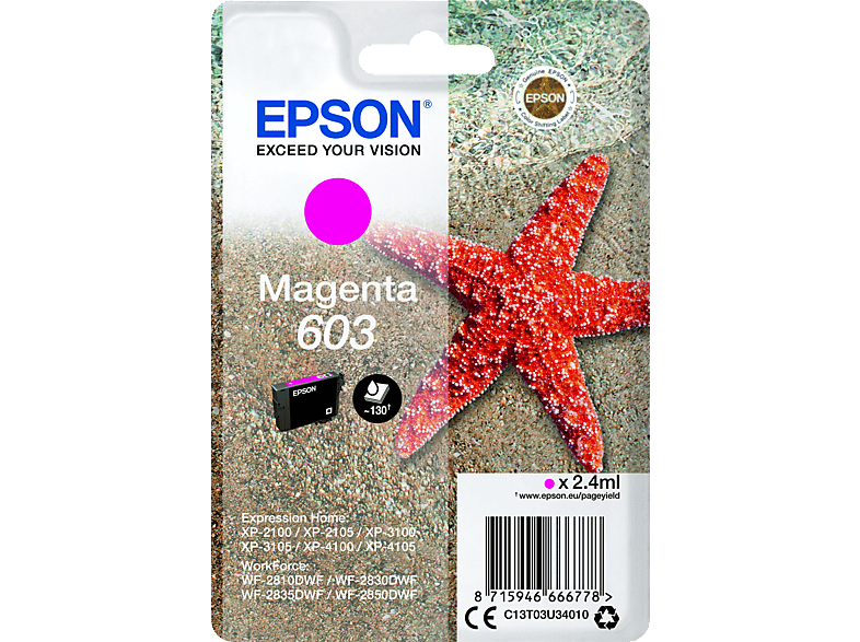 EPSON Original Magenta (C13T03U34010) von EPSON