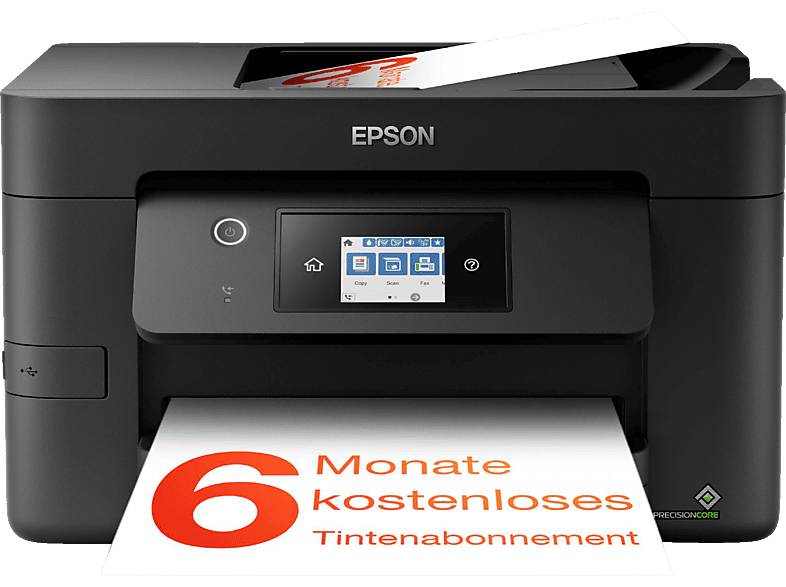 EPSON WorkForce Pro WF-3825DWF PrecisionCore™-Druckkopf Multifunktionsdrucker WLAN Netzwerkfähig von EPSON