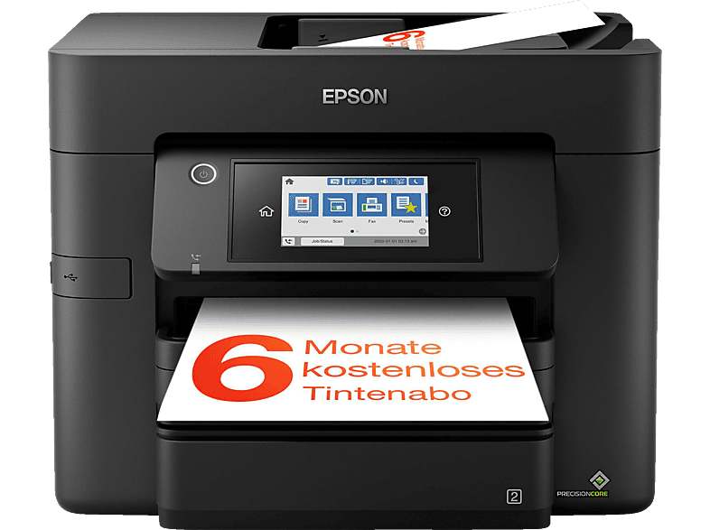 EPSON WorkForce Pro WF-4830DTWF Tintenstrahl Multifunktionsdrucker WLAN Netzwerkfähig EPSON WorkForce Pro WF-4830DTWF Tintenstrahl Multifunktionsdrucker WLAN Netzwerkfähig von EPSON