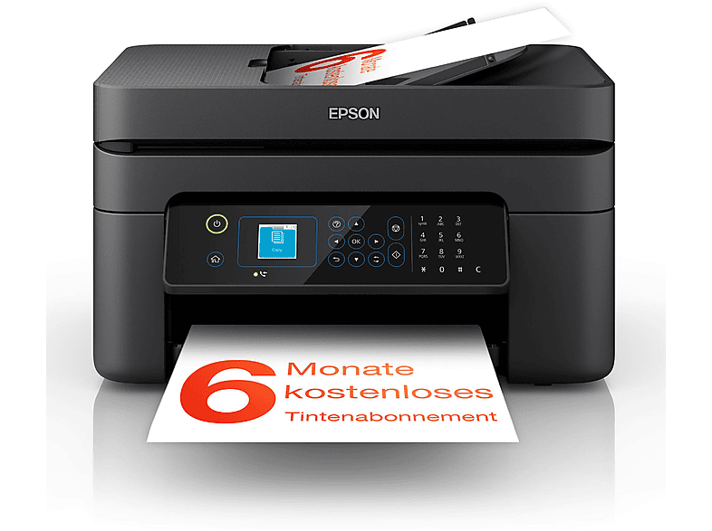 EPSON WorkForce 2935, 4-in-1 Multifunktionsdrucker mit Einzelpatronen, ADF, Duplex Tintenstrahl Drucker WLAN von EPSON