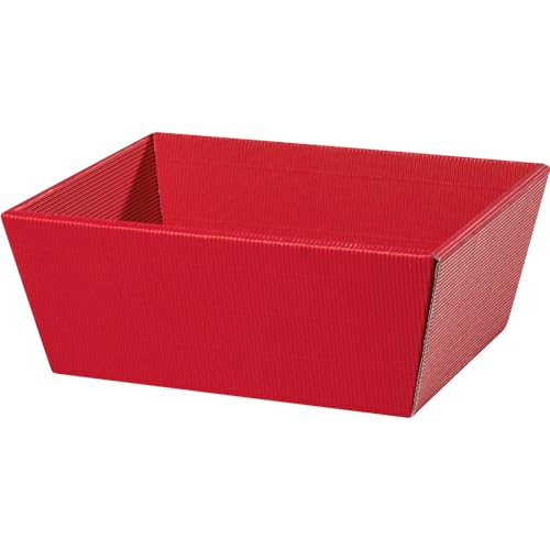 EPVerpackungen, Geschenkkorb klein rot, 10 Stück von EPVerpackungen