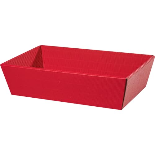 Geschenkkorb mittel rot, 10 Stück von EPVerpackungen