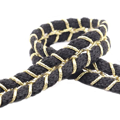 Spitzenband,Deko-Spitzenband,5 Yards × 1,5 cm geflochtenes Dekoband, Dekoband, Spitzenband, Zierband, Spitzenbesatz(I,5 yards) von EQEQE