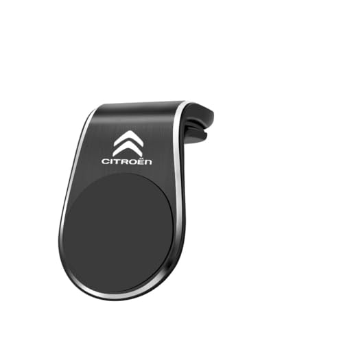 EQLIFD Auto Lüftungsöffnung Handyhalterung, für Citroen Picasso Aircross Grand C5 Wagon C5X C6 C8 DS3 DS4 DS5 Handy KFZ Halterungen 360° Drehbar EIN-Knopf-Entriegelung Einstellbar Zubehör,A von EQLIFD