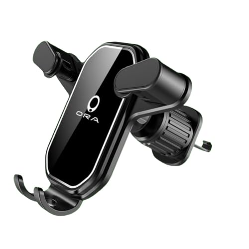 EQLIFD Auto Lüftungsöffnung Handyhalterung, für ORA GT Ballet Cat Lightning Cat IQ Zwarte Kat Witte Kat Handy KFZ Halterungen 360° Drehbar EIN-Knopf-Entriegelung Einstellbar Zubehör von EQLIFD