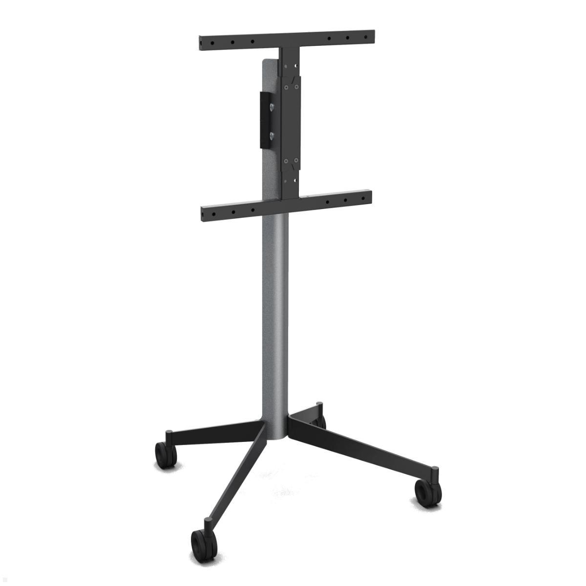 Erard KANA 1200L mobiler TV St?nder 30-55 Zoll, silber / schwarz Erard KANA 1200L mobiler TV St?nder 30-55 Zoll, silber / schwarz von ERARD