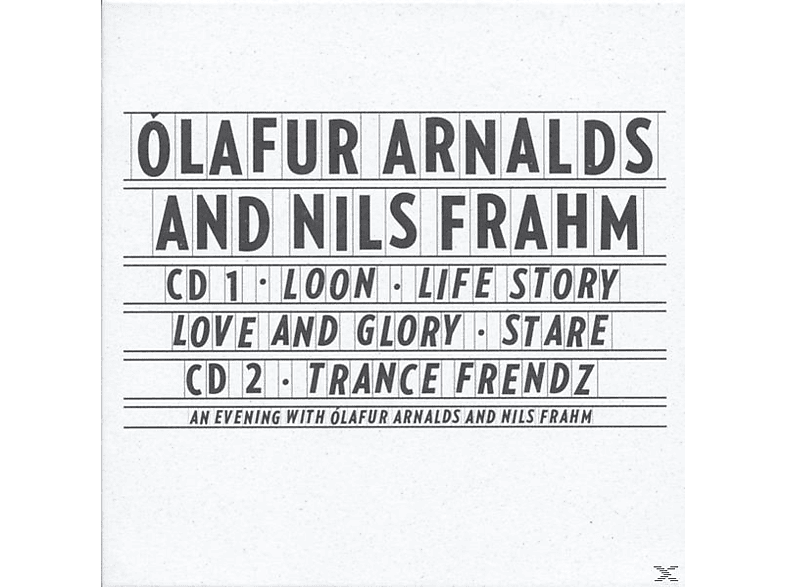 Olafur Arnalds, Nils Frahm - Collaborative Works (CD) von ERASED TAP
