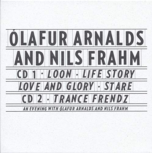 Olafur Arnalde 'An evening with Olafur Arnalds And Nils Frahm' von ERASED TAPES