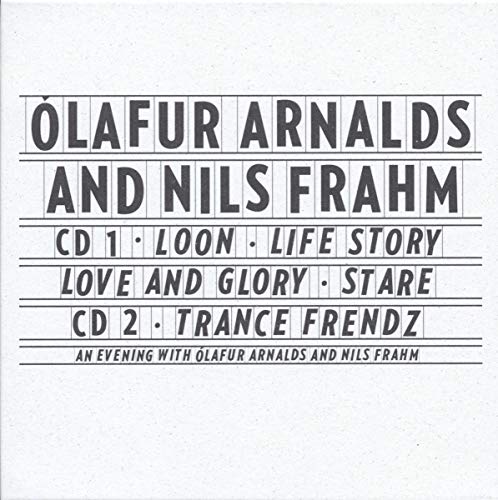 Olafur Arnalde 'An evening with Olafur Arnalds And Nils Frahm' Olafur Arnalde 'An evening with Olafur Arnalds And Nils Frahm' von ERASED TAPES