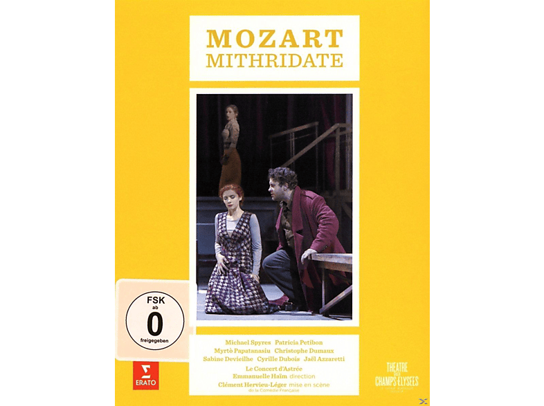 Michael Spyres, Patricia Petibon, Le Concert D`Astrée, Myrto Papatanasiu, Dumaux Christophe - Mithridate (DVD) von ERATO
