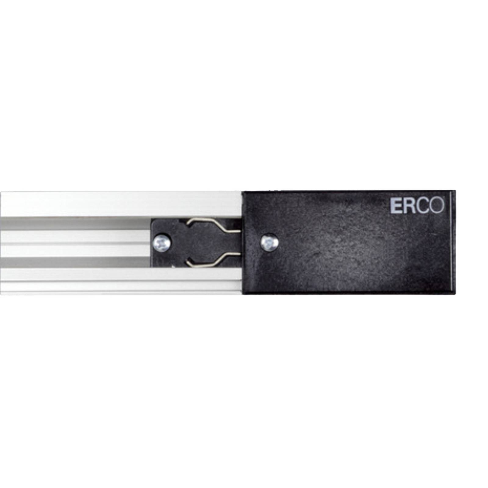 ERCO 3-Phasen-Einspeisung Schutzl. links schwarz von ERCO