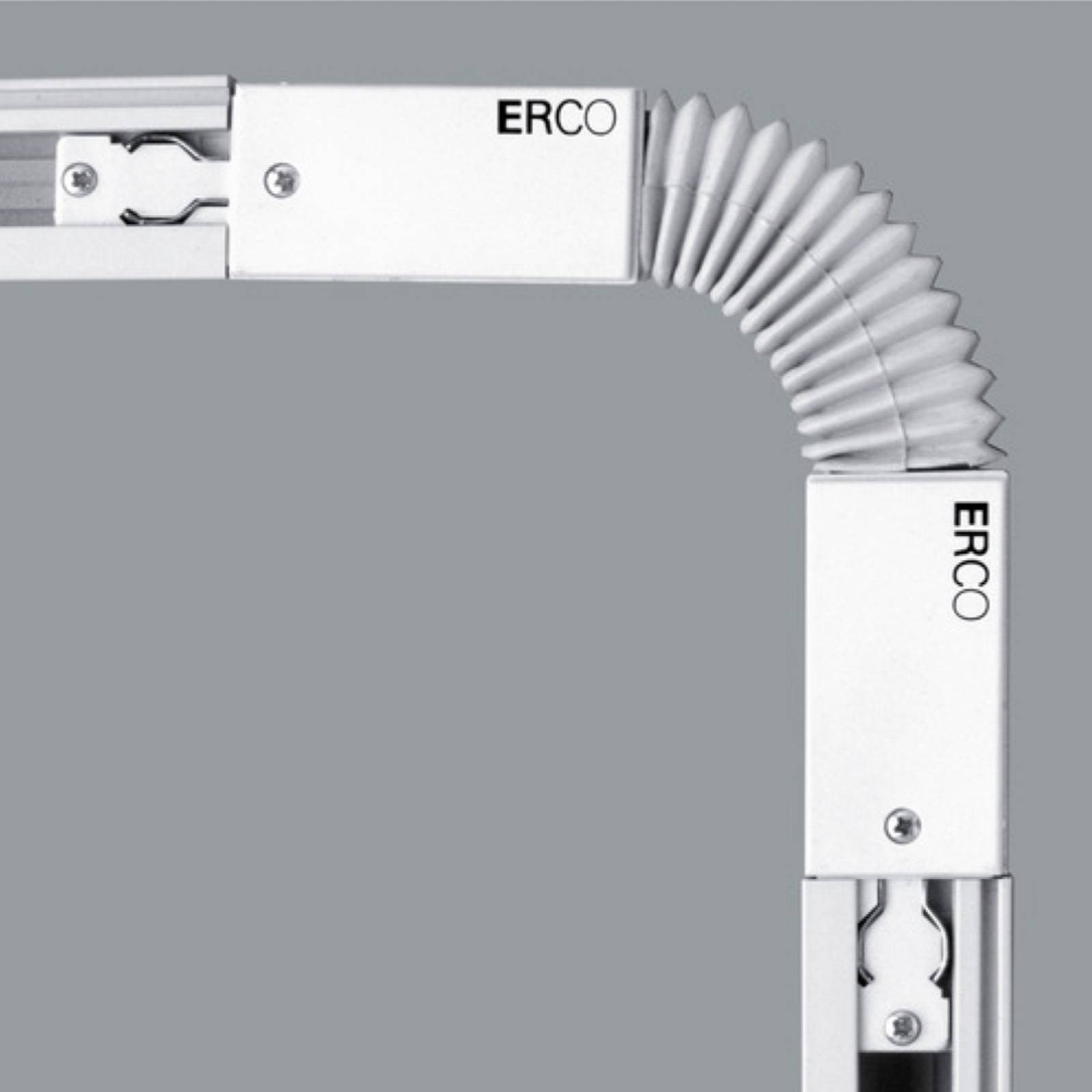 ERCO Multiflex-Kupplung 3-Phasen-Schiene weiß von ERCO