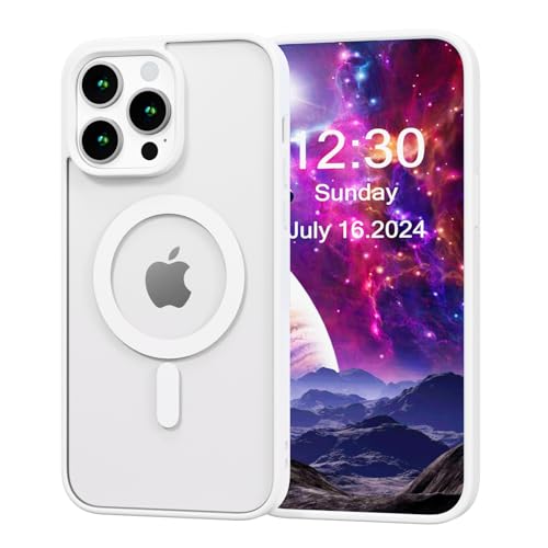ERDARARIPRO Magnetische Hülle, kompatibel mit iPhone 14, transparent, Anti-Vergilbung, PC-Rückseite, stoßfest, TPU-Stoßdämpfer, schnelles kabelloses Laden, Hülle 6,1 Zoll ERDARARIPRO Magnetische Hülle, kompatibel mit iPhone 14, transparent, Anti-Vergilbung, PC-Rückseite, stoßfest, TPU-Stoßdämpfer, schnelles kabelloses Laden, Hülle 6,1 Zoll von ERDARARIPRO
