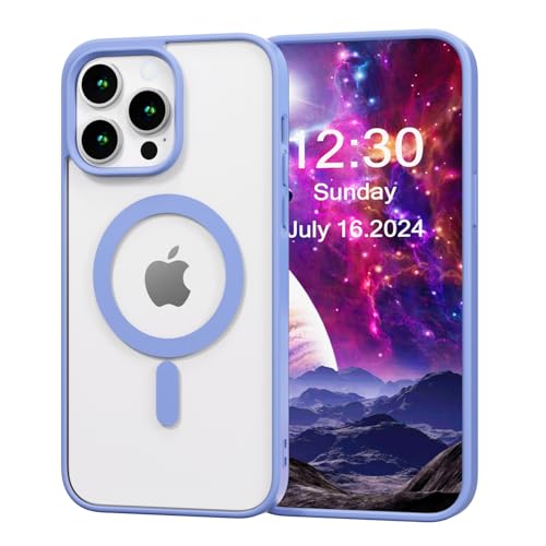 ERDARARIPRO Magnetische Hülle Kompatibel mit iPhone 15 Pro Max Transparent Anti-Vergilbung PC Rückseite Stoßfest TPU Bumper Fast Wireless Charging Case Cover 6,7 Zoll ERDARARIPRO Magnetische Hülle Kompatibel mit iPhone 15 Pro Max Transparent Anti-Vergilbung PC Rückseite Stoßfest TPU Bumper Fast Wireless Charging Case Cover 6,7 Zoll von ERDARARIPRO
